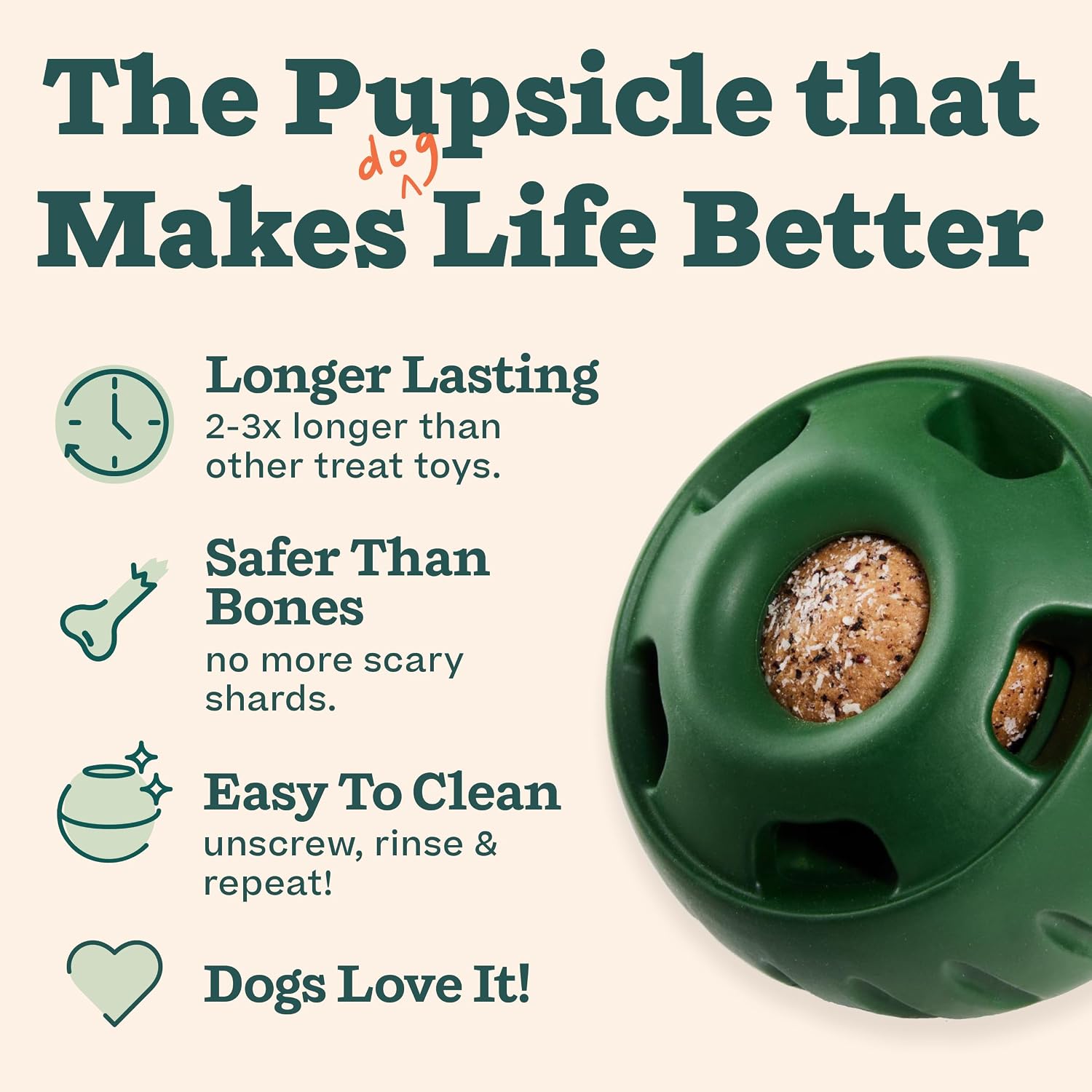 Dog Treat Puzzle Toy - Letni talerz z domowymi przysmakami chłodzącymi