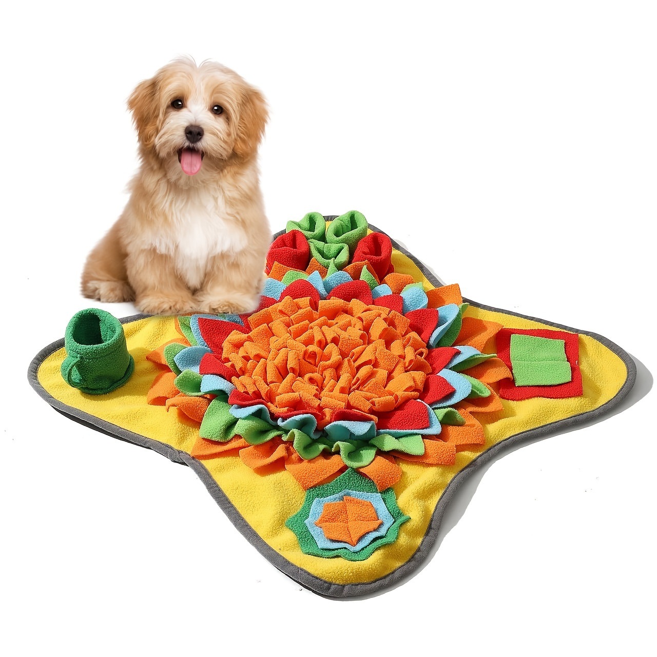 Dog Treat Puzzle Toy - Mata do tabaki dla psów, interaktywne