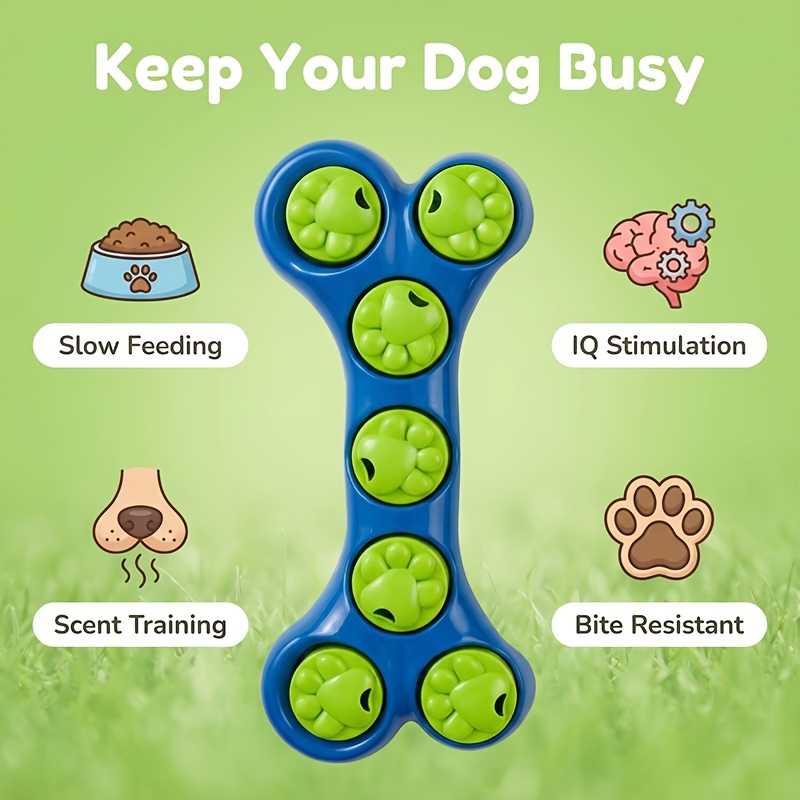 Zabawki na niepokój separacyjn – Dog Treat Puzzle Toy recenzja i cena