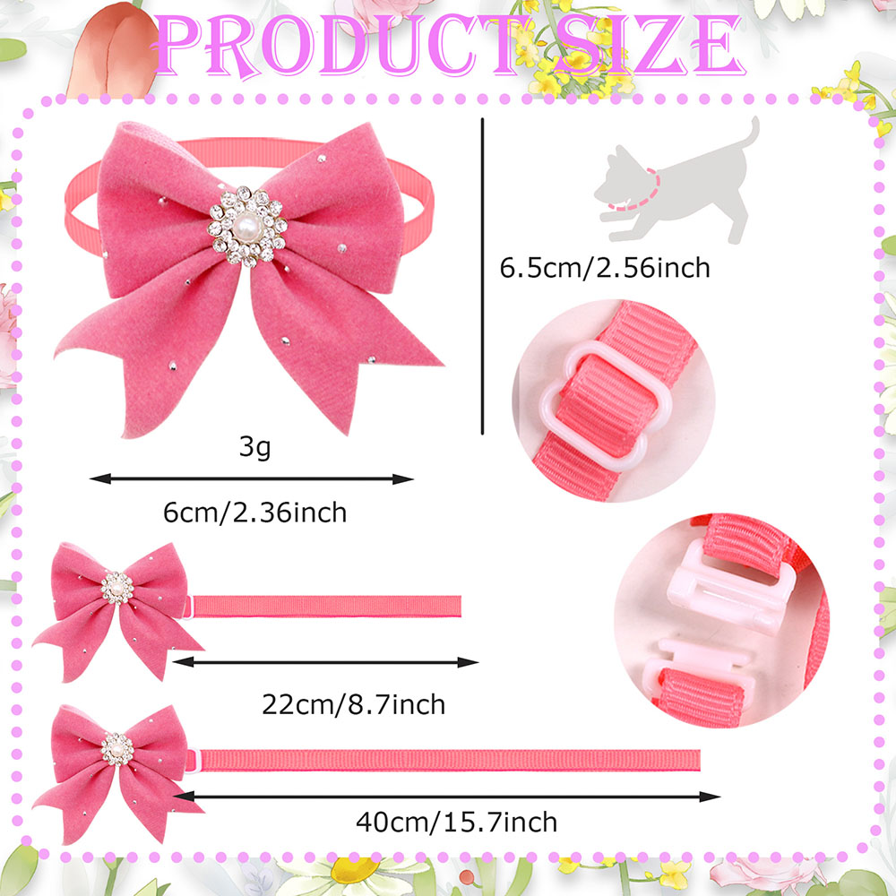 8PCS Obroża dla psa Kwiatowa w – Pet Supplies In Bulk recenzja i cena