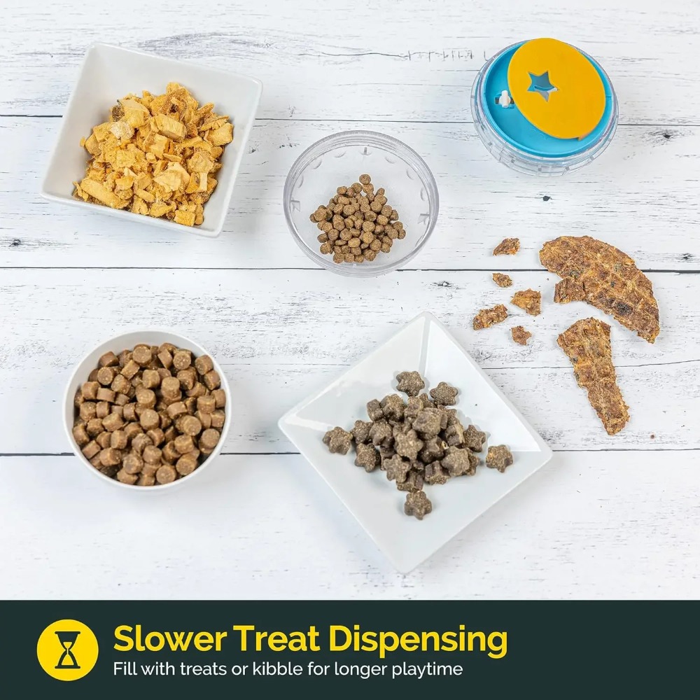 Piłka IQ Treat Ball dozująca s – Dog Treat Puzzle Toy recenzja i cena