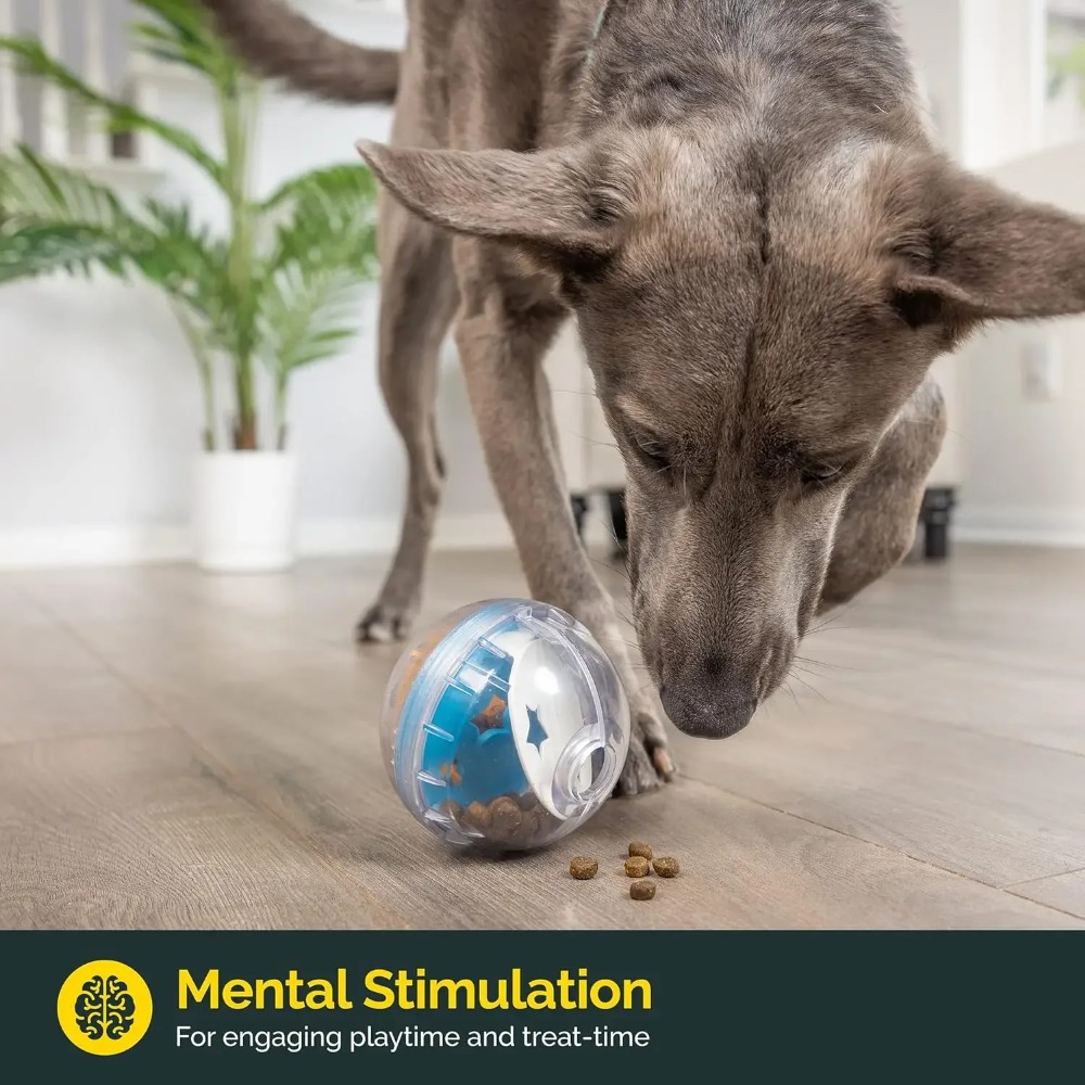 Piłka IQ Treat Ball dozująca s – Dog Treat Puzzle Toy recenzja i cena